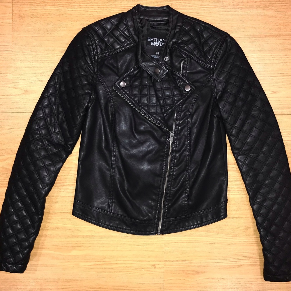 AEROPOSTALE BETHANY MOTA MOTO JACKET